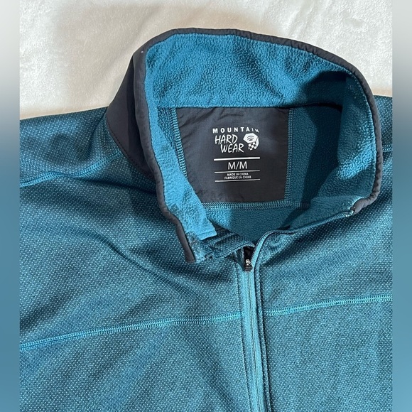 Mountain Hardwear Size Medium Half Zip Tactical Outdoors Sweater C21 - Picture 5 of 9